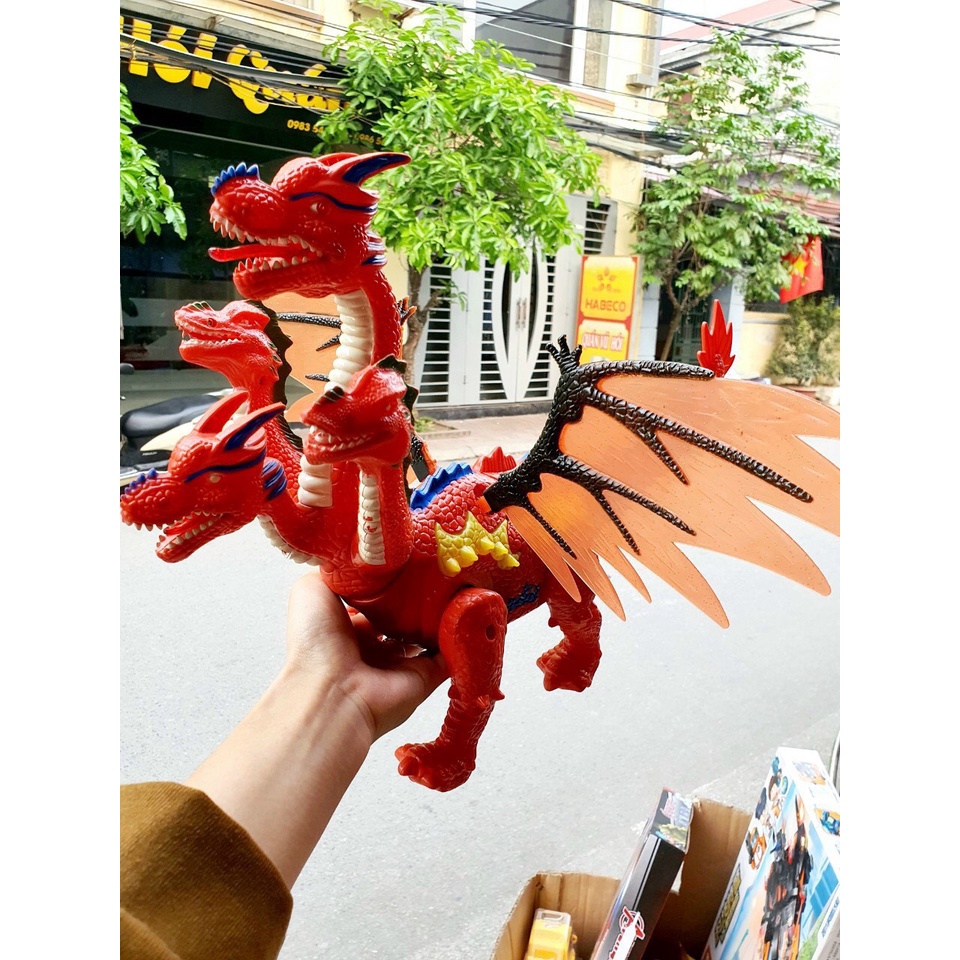 Khủng Long Bốn Đầu Biết Đẻ Trứng, Biết Đi Và Vẫy Cánh