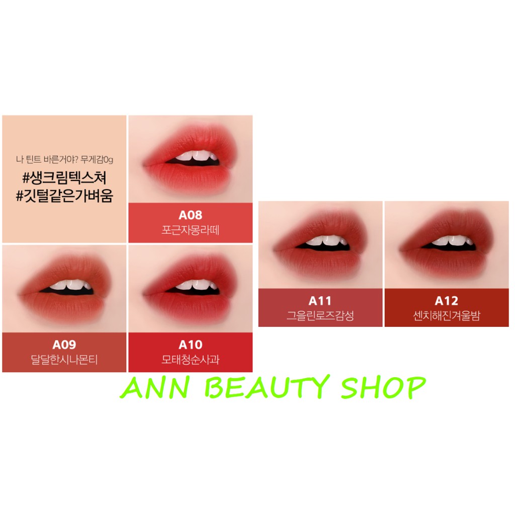 Son Kem Black Rouge Airfit Velvet (A1-A17) | BigBuy360 - bigbuy360.vn