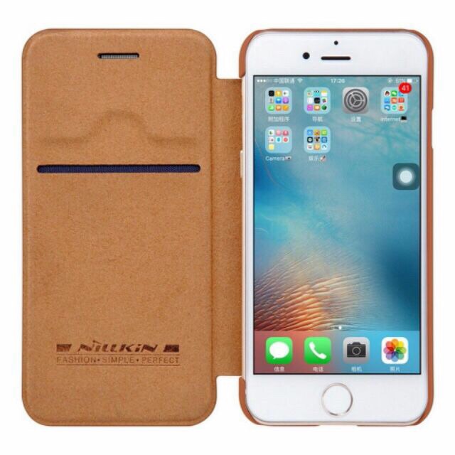 Bao da NiLLkin Qin chính hãng dành cho iPhone 6/7/6plus/7plus/8plus/X