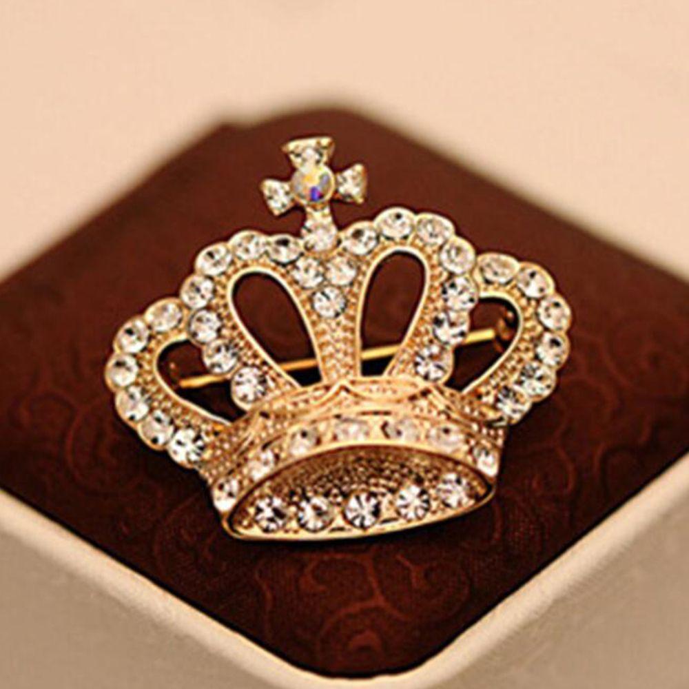 MOCHO Trâm Cài Áo Hình Hoa Bằng Kim Loại Mạ Vàng Thời Trang Cho Nam