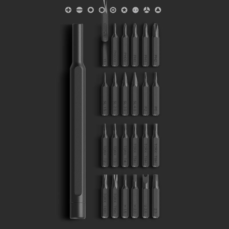 Bộ tua vít bỏ túi đa năng Xiaomi Mijia Wiha - Bộ tua vít Xiaomi Mijia Wiha đa năng 24 đầu đa năng, tiện lợi