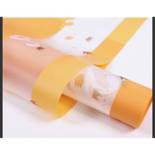 Giấy gói hoa bóng mờ thiên nga