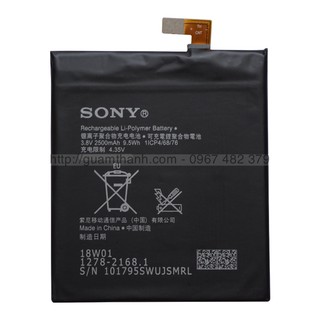 Pin sony xperia c3 dual d2502, d2533, s55 dung lượng 2500mah