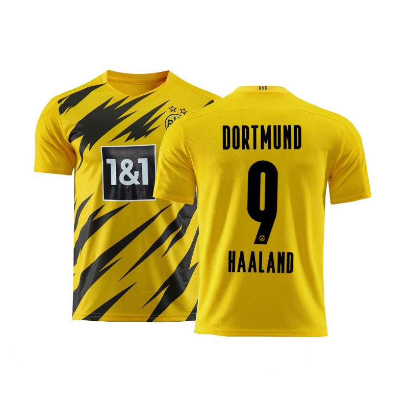 Áo Bóng Đá Nam #Áo Thun Đồng Phục Bóng Đá Số 9 Harland Cho Bé