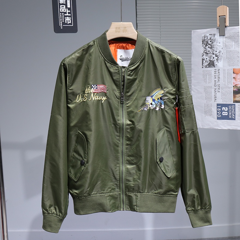 Áo khoác Bomber Thêu, Áo Bomber Thêu 2 Lớp Cực Chất