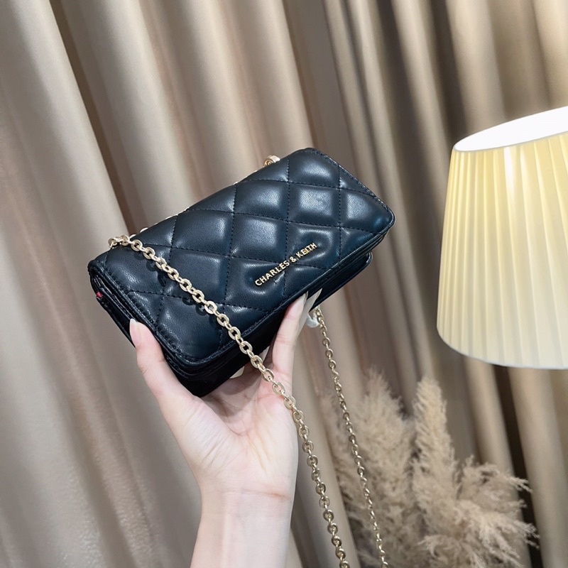 TÚI_ VÍ ĐEO CHÉO Cn.K hot hit, trám to da mềm dã man size 20cm