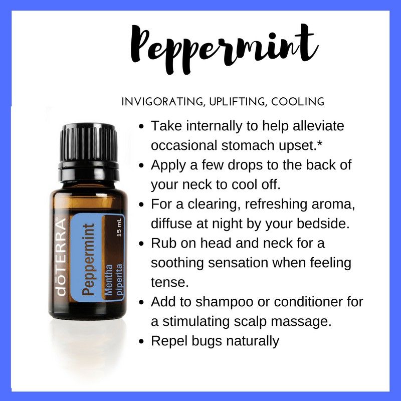 Tinh Dầu Bạc Hà Pepermint Tinh Dầu Nguyên Chất doTERRA USA - doTERRA Essential Oil - Pepermint Oil 15ml