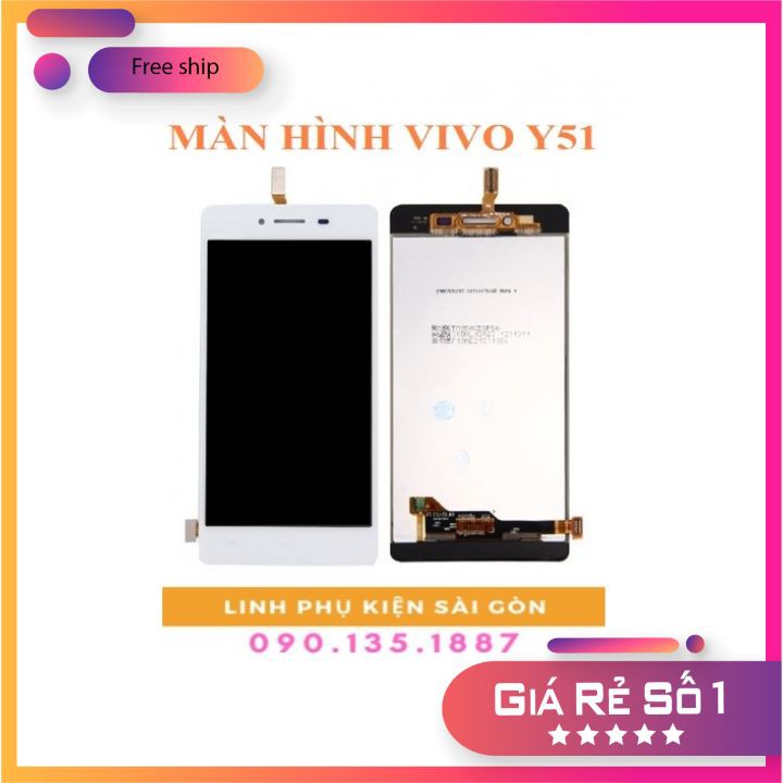 MÀN HÌNH VIVO Y51 MÀU TRẮNG