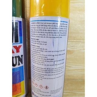 SƠN PHUN / SƠN XỊT ATM SPRAY ĐỦ MÀU 400ml