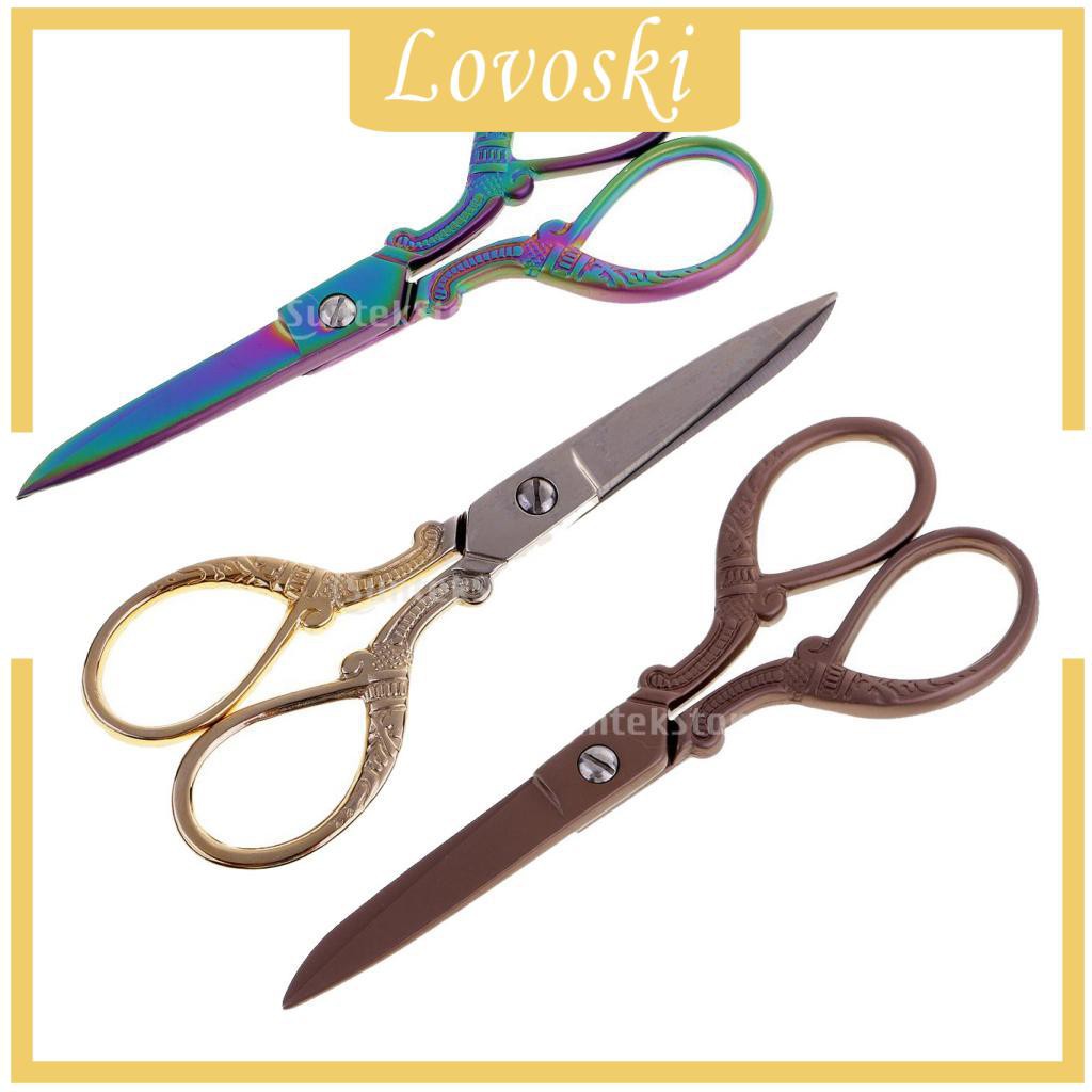 Kéo Inox Mạ Vàng Chuyên Dụng Cho Thợ May DIY