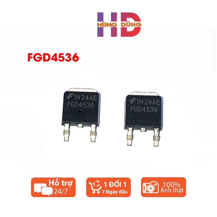 Linh kiện IGBT FGD4536 360v 50a SOP-3 hàng mới chính hãng