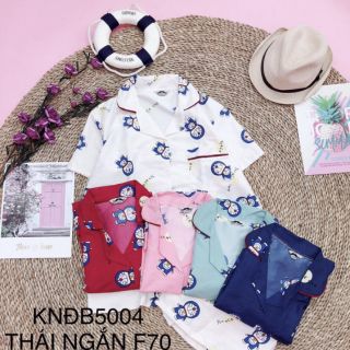 Đồ bộ kate thái quần ngắn