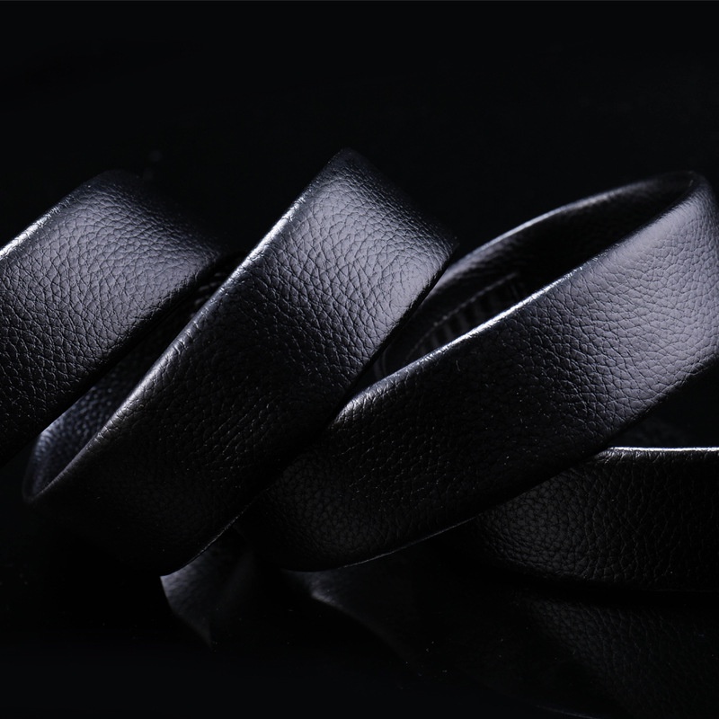 Thắt Lưng Nam Dây Nịt Nam Khóa Tự Động Chính Hiệu Luxury Korea, Dây Da Bền Bỉ Bóng Đẹp, Mặt Xoay Đính Đá Đẳng Cấp