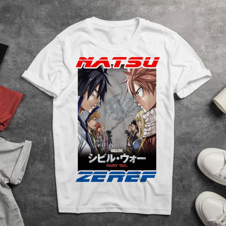 Áo thun Fairy Tail Nam Nữ