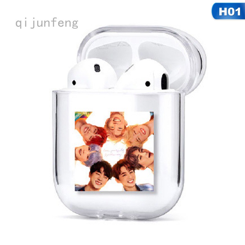 Vỏ Bảo Vệ Hộp Sạc Tai Nghe Airpods Hình Nhóm Nhạc Bts Thời Trang 2020