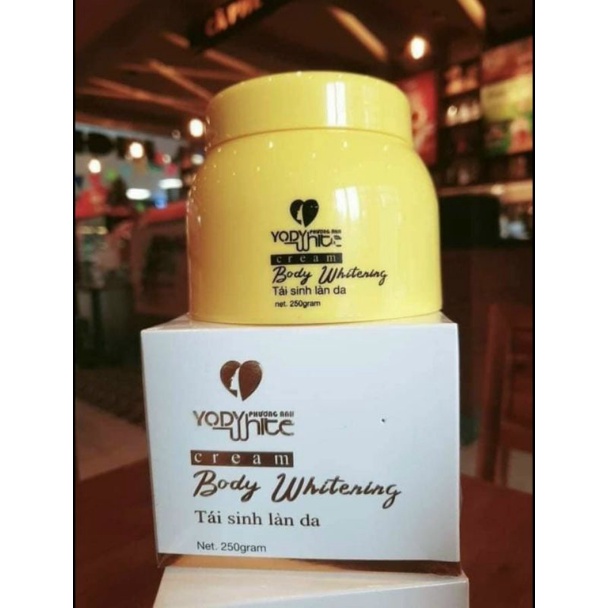 Tái Tạo Da Body Bong  - Yody White Phương Anh 250g