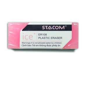Combo 2/6/10 viên gôm cao cấp | Gôm PP siêu sạch, màu ICE xinh xắn | Stacom ER108