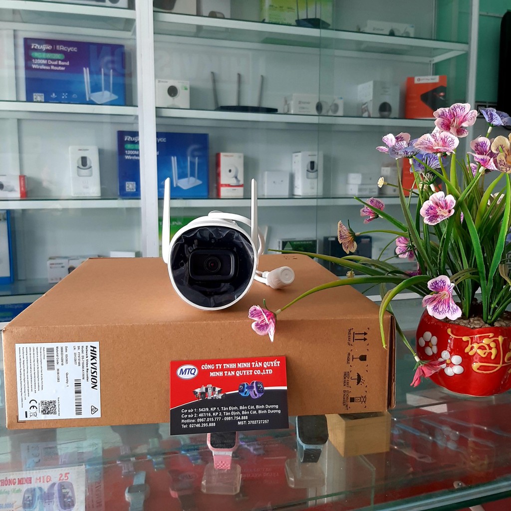 Camera IP Wifi hình trụ Hikvision DS-2CV1021G1-IDW