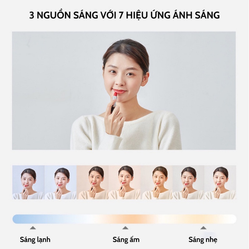 Đèn Livestream Bán Hàng Gập Gọn Stand Box V6 Xoay 360 Độ Đa Năng Có Điều Khiển Từ Xa - Bảo Hành 12 Tháng