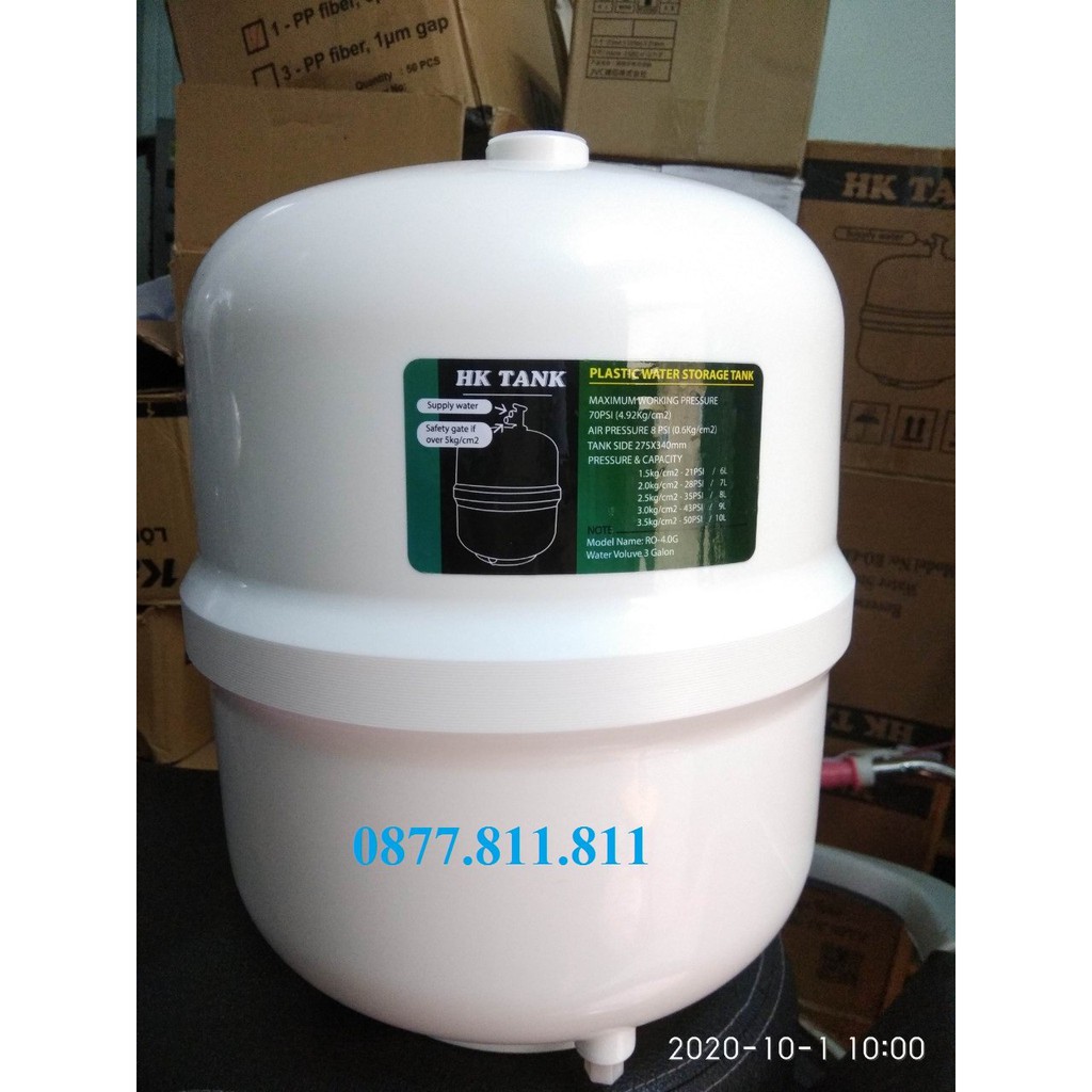 Bình áp máy lọc nước RO 8.5l - Dùng được cho tất cả các loại máy lọc nước