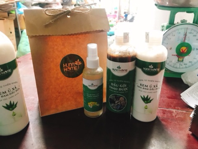 Kem ủ xả tóc nha đam dầu dừa Huna | BigBuy360 - bigbuy360.vn