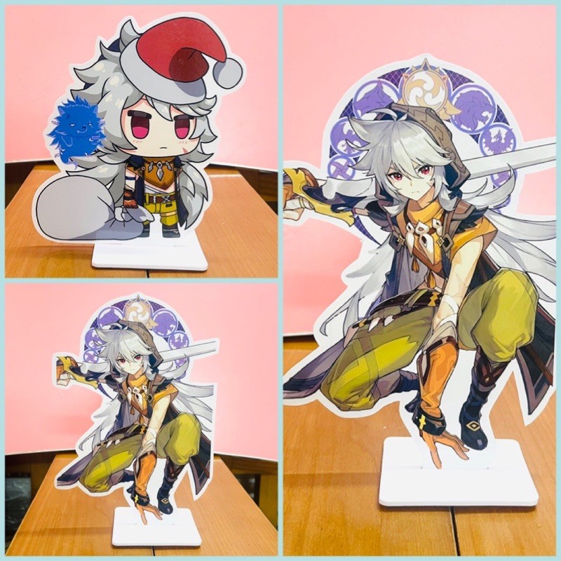 mô hình để bàn Razor genshin impact /Standee để bàn genshin impact