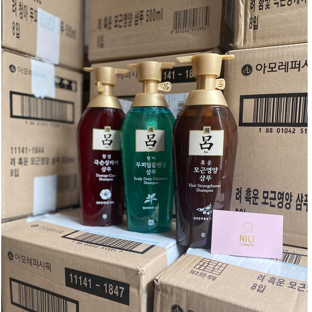 Dầu gội / Dầu xả Chiết xuất Thảo dược Ryo 500ml