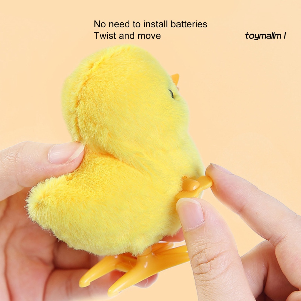 Đồ chơi hình con gà vịt nhảy múa sử dụng dây cót mềm mại