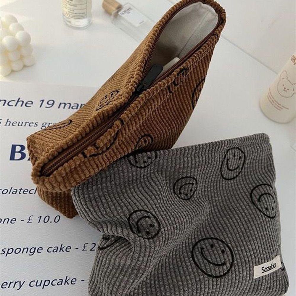 Túi Đựng Bút / Đồ Trang Điểm Đa Năng Sức Chứa Lớn Tiện Dụng Cho Nữ