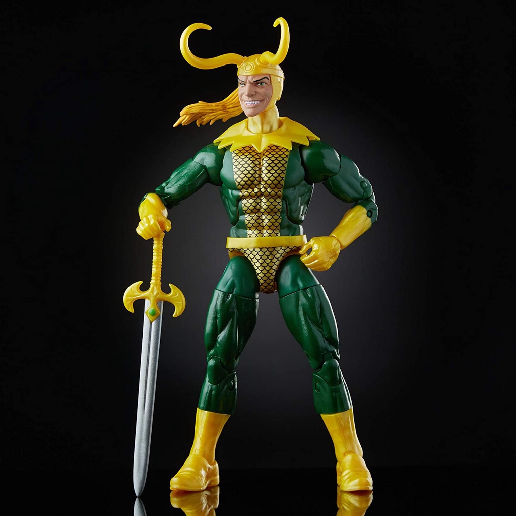 Marvel Legends Series Loki 6" Collectible Marvel Comics Action Figure Build-A-Figurepiece E3977 Mô Hình Nhân Vật Loki Trong Marvel Legends Series 6 "E3977