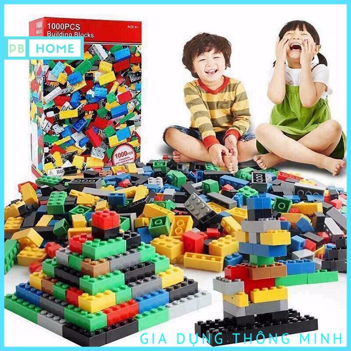 [Siêu HOT] Bộ Đồ Chơi Lego Xếp Hình 1000 Chi Tiết Cho Bé