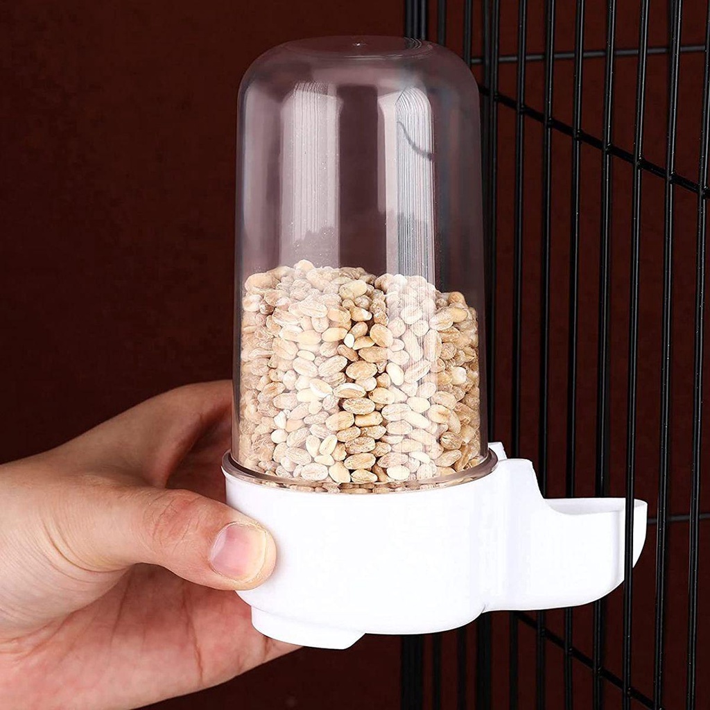 Hộp Đựng Thức Ăn Tự Động Cho Chim Vẹt / Chuột Hamster