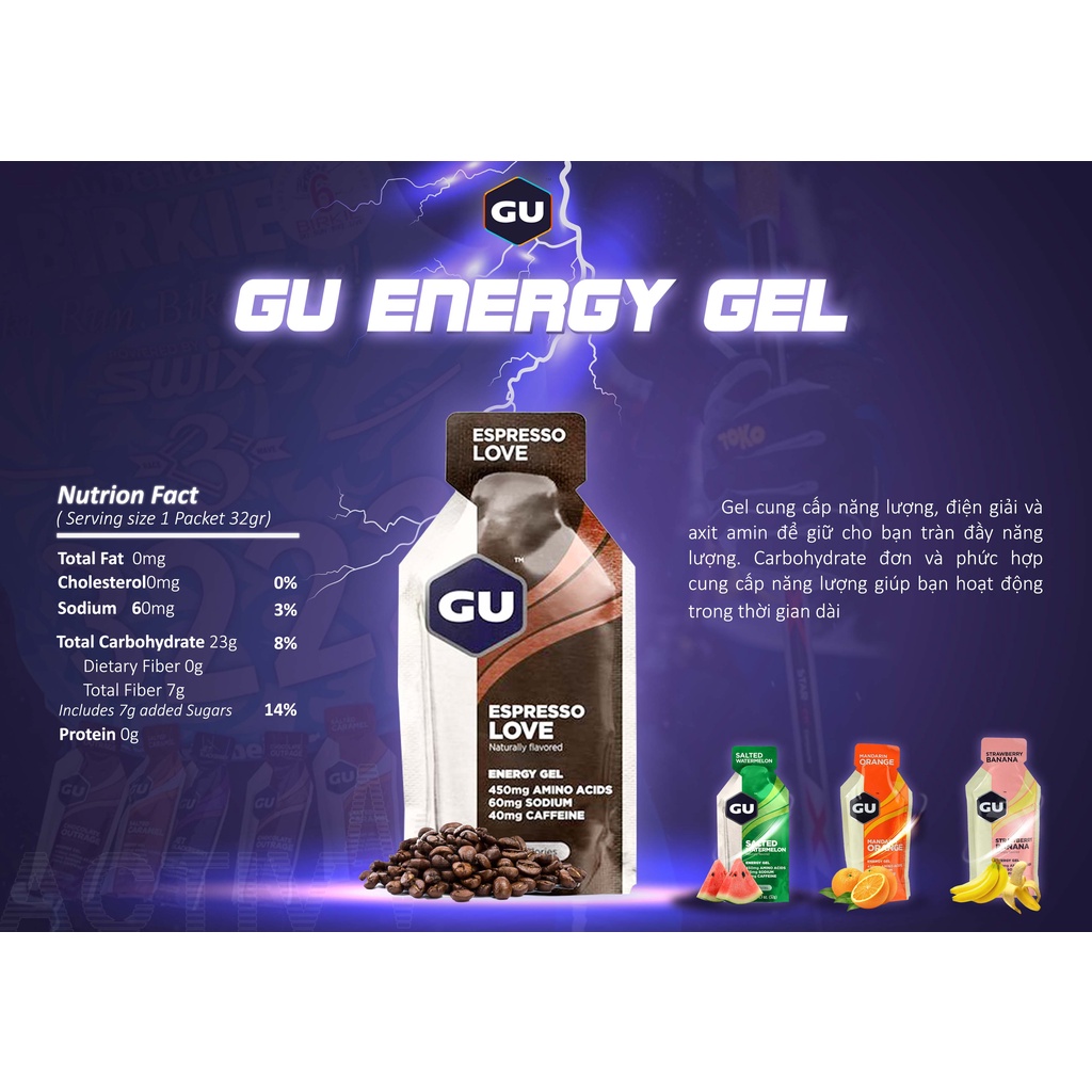 Gel bổ sung năng lượng GU Energy GEL