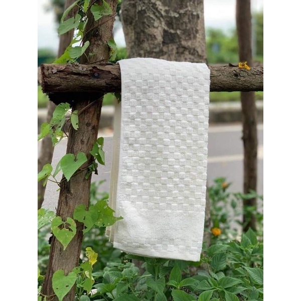 (Thanh lý)  Combo 2 chiếc khăn tắm nhỡ/ khăn gội đầu/ khăn thể thao tập gym cotton 34 x 80 cm, xuất Nhật dư