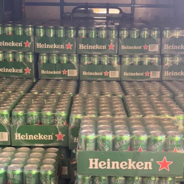 Bia lon Heineken cao 500ml Hà lan