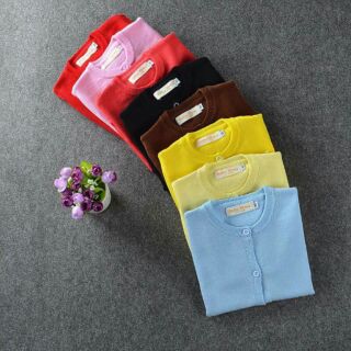 Freeship 99k TQ_Áo khoác cardigan len mịn quảng châu