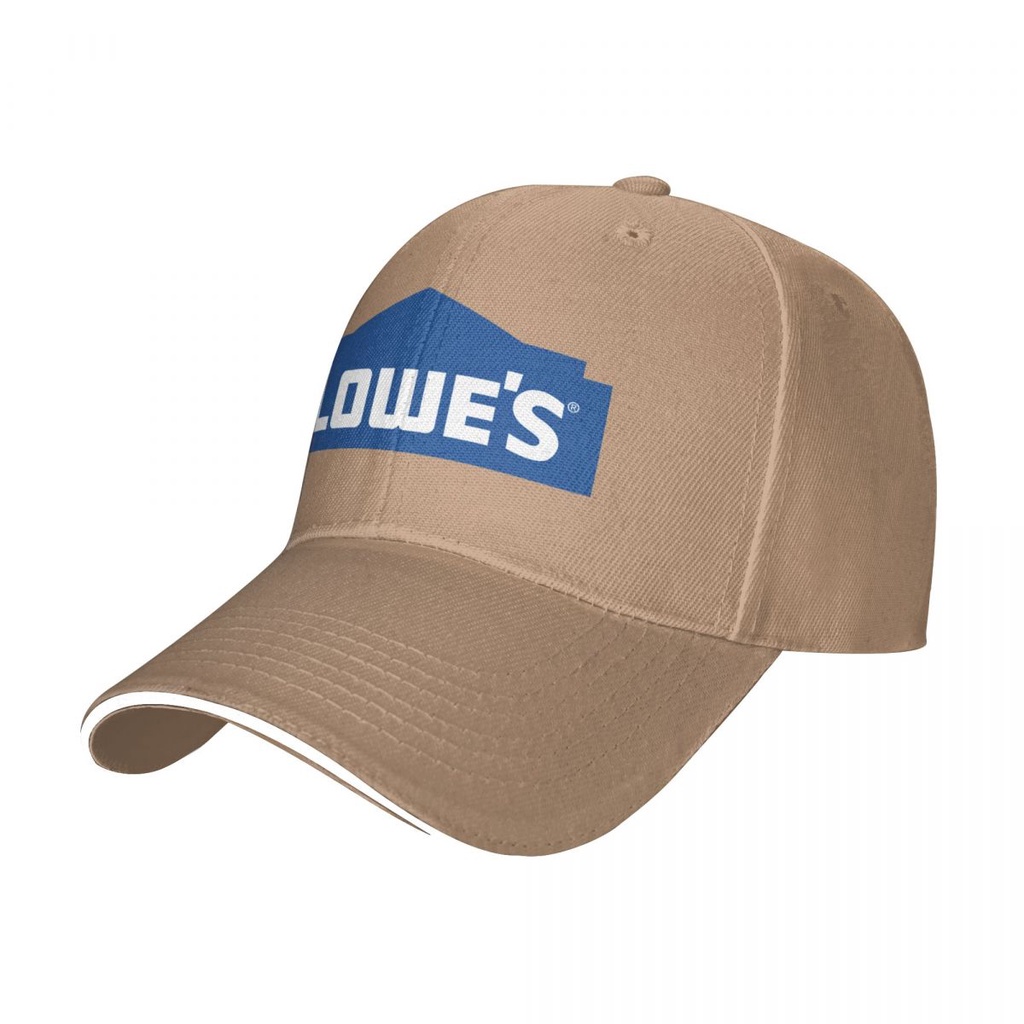 Mũ Bóng Chày Lowe's Logo, Polyester Unisex, Chống Nắng cho Golf và Chạy Bộ