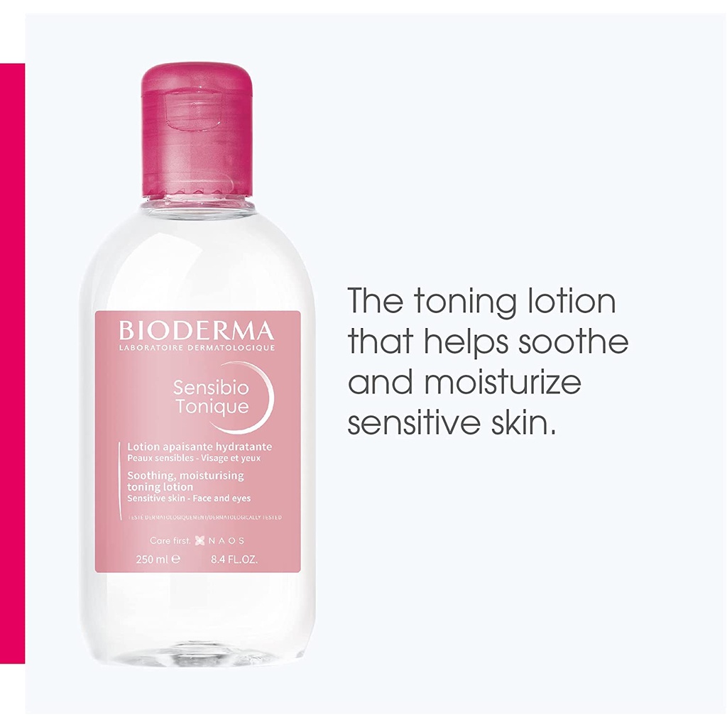 Nước hoa hồng Bioderma Sensibio Tonique-Dung dịch cân bằng dưỡng ẩm cho da nhạy cảm | BigBuy360 - bigbuy360.vn