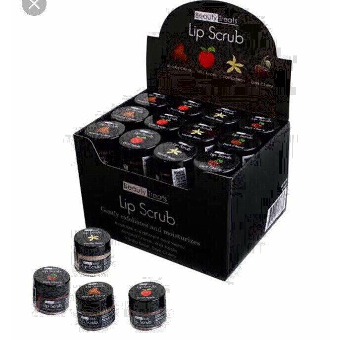 Tẩy da chết môi Lip Scrub hương trái cây Mỹ