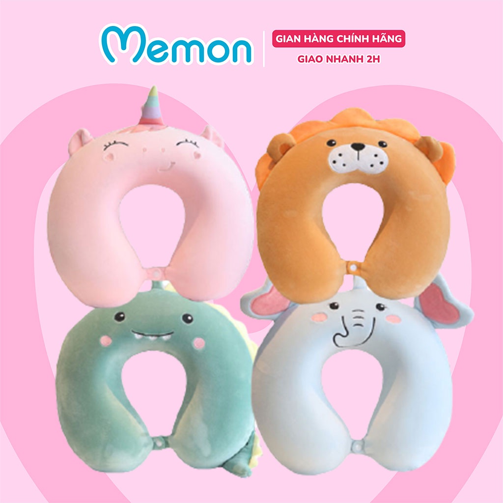 Gối Kê Cổ Cao Su Non Hình Thú Cao Cấp Memon