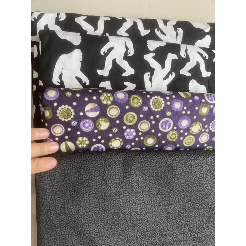 Thanh lý vải thô kiện Hàn 100% cotton khúc 2m