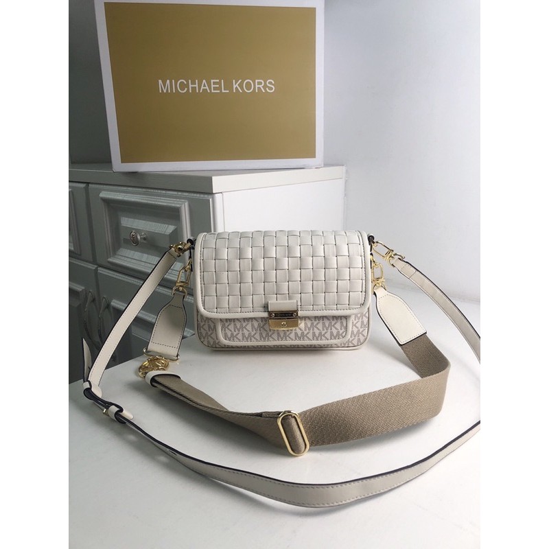 Túi đeo chéo nữ Michael*Kors Bradshaw Medium Logo Veske cao cấp nhập khẩu Hàn Quốc mới nhất 2021