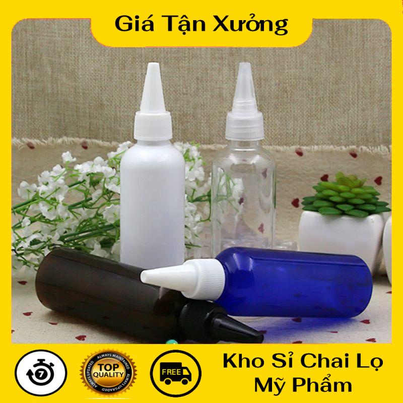 Chai Chiết Mĩ Phẩm ❤ TRÙM SỈ ❤ [100c] Chai nhựa pet nút nhọn chiết mỹ phẩm 20ml,30ml,50ml,100ml chiết mực .