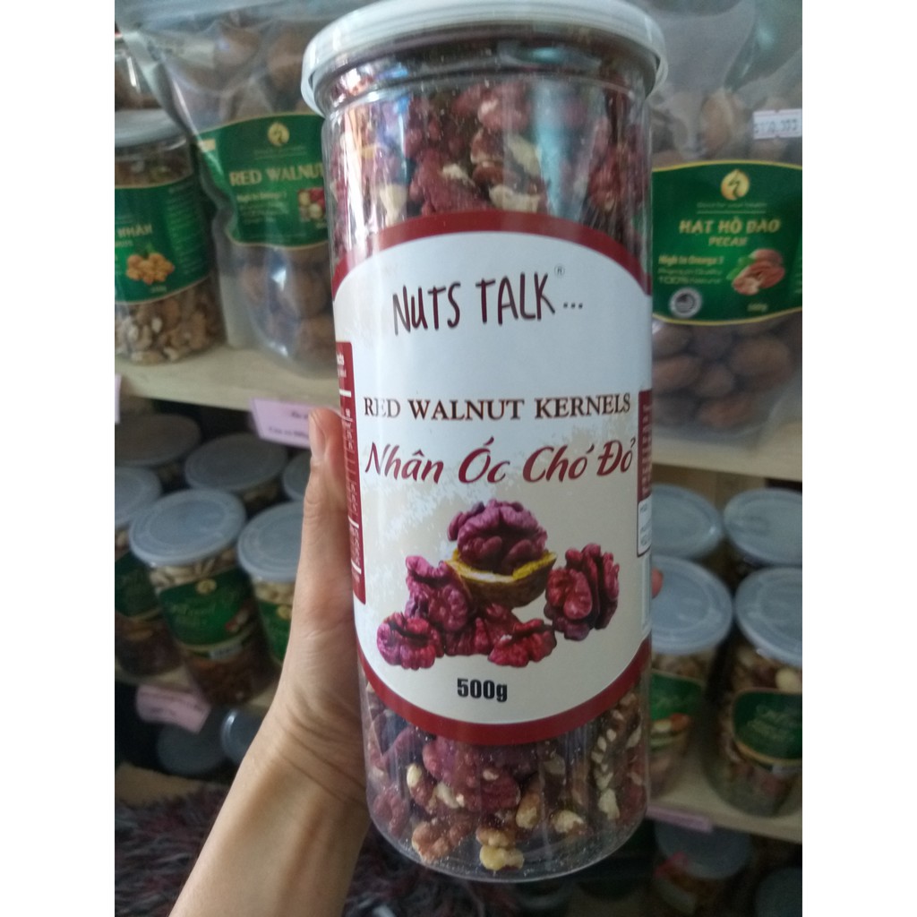 Nhân óc chó đỏ Nuts Talk 500g