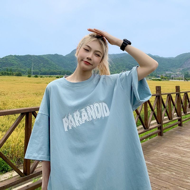 Áo thun tay lỡ nam nữ, áo phông unisex form rộng chất cotton mát mịn thấm hút mồ hôi in hình PARA | BigBuy360 - bigbuy360.vn