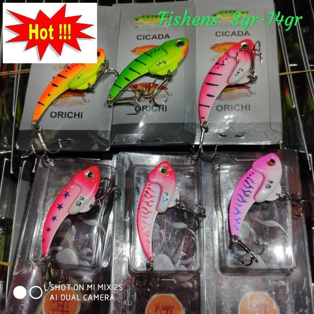 [Xả Kho 3 Ngày] Mồi Lure, Cá Sắt Orichi, Fishen Full Lưỡi BKK.. Chuyên Câu Lure Cá Lóc, Chẽm..