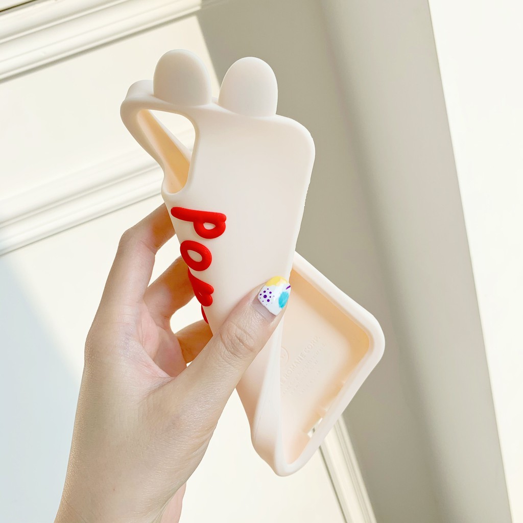 Ốp Điện Thoại Silicon Chống Rơi Hình Tai Thỏ Hoạt Hình Cho iPhone 6 7 8 plus xr x/xs xs max 11 11Pro 11 Pro max