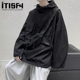 Áo hoodie chất gió unisex [hàng order]