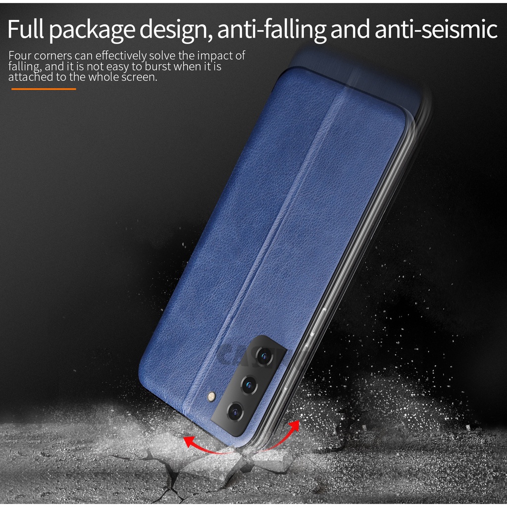 Ốp Điện Thoại Da Nắp Gập Dành Cho Samsung Galaxy S21FE 5G S21 S 21 S20 Ultra FE Plus S21FE 4G