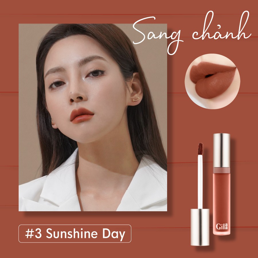 [FULL] Son Kem Lì Gilaa Long Wear Lip Cream Màu Hot 03 05 01 Mini & Full Size 5g - Khongcoson | BigBuy360 - bigbuy360.vn